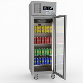 Single Door Upright Display Fridge - Thermaster SUCG500