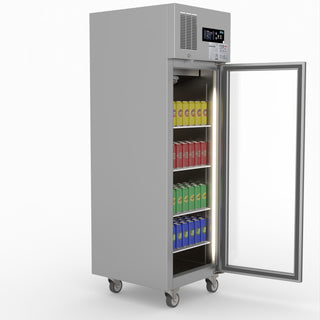 Single Door Upright Display Fridge - Thermaster SUCG500