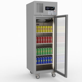 Single Door Upright Display Fridge - Thermaster SUCG500