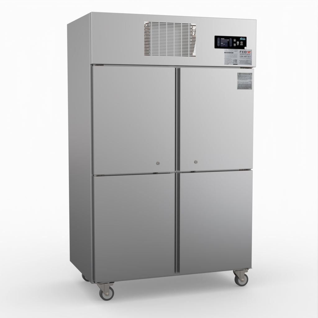 Tropical 4 X ½ Door Ss Freezer - Thermaster SUF1000