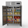 Thermaster Tropical 4 X Half Door Ss Freezer SUF1000
