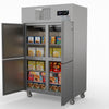 Thermaster Tropical 4 X Half Door Ss Freezer SUF1000