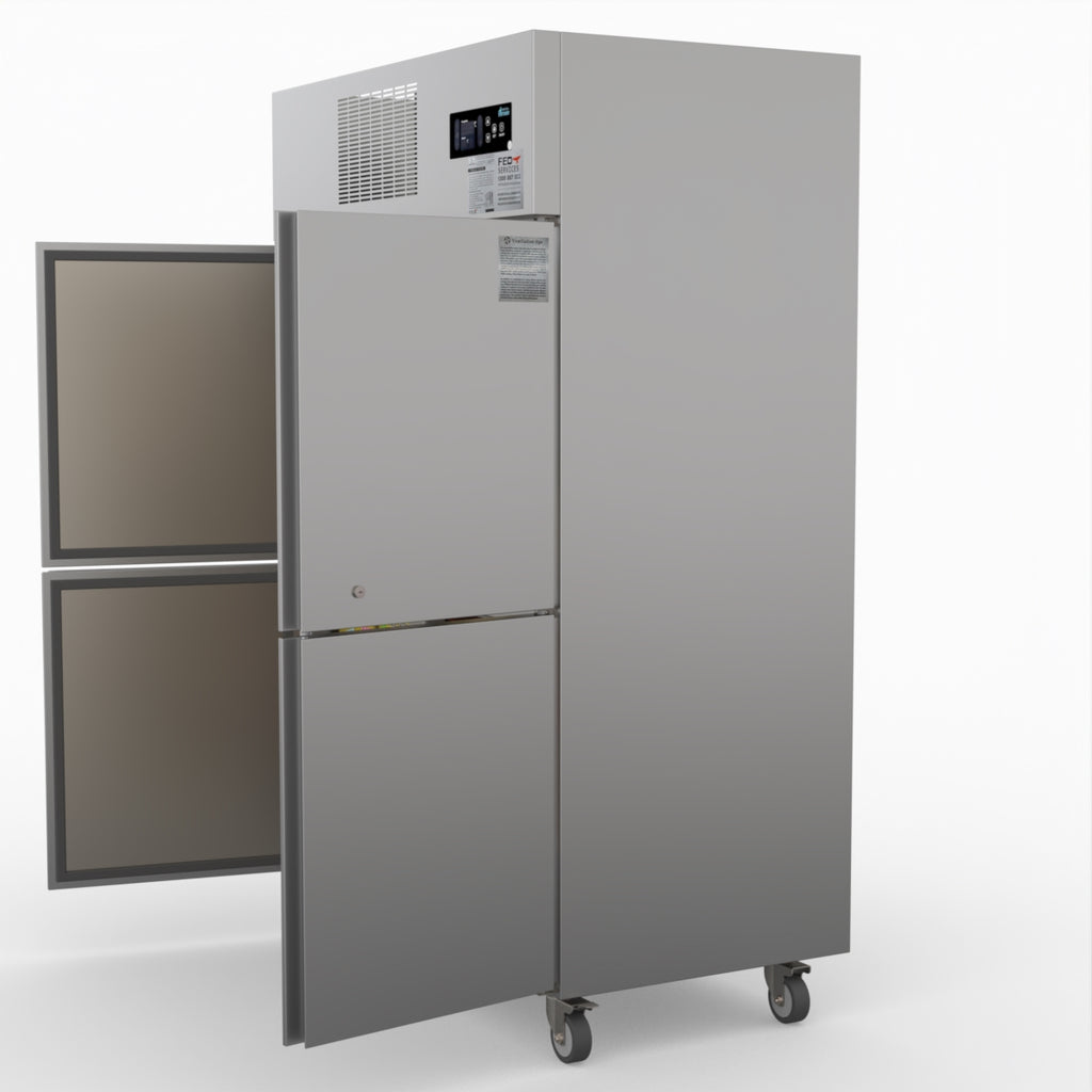 Thermaster Tropical 4 X Half Door Ss Freezer SUF1000