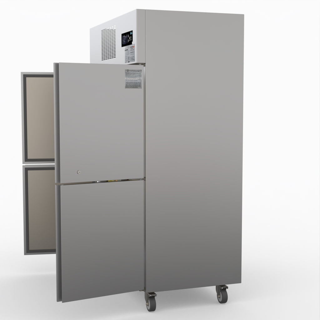 Thermaster Tropical 4 X Half Door Ss Freezer SUF1000