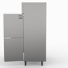 Thermaster Tropical 4 X Half Door Ss Freezer SUF1000