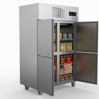 Tropical 4 X ½ Door Ss Freezer - Thermaster SUF1000