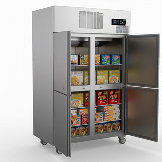 Tropical 4 X ½ Door Ss Freezer - Thermaster SUF1000