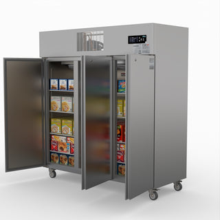 Three Door Ss Upright Storage Freezer - Thermaster SUF1500