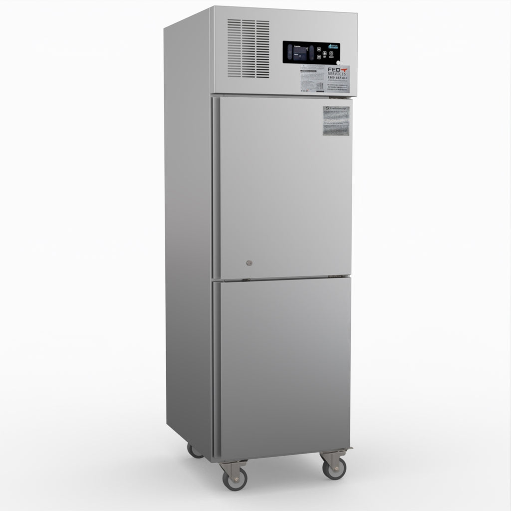 Tropical 2 X ½ Door Ss Freezer - Thermaster SUF500