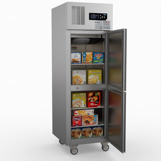 Tropical 2 X ½ Door Ss Freezer - Thermaster SUF500