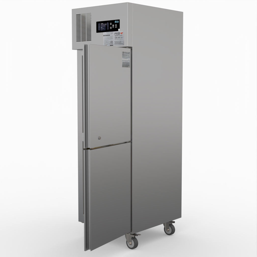 Tropical 2 X ½ Door Ss Freezer - Thermaster SUF500