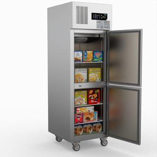 Tropical 2 X ½ Door Ss Freezer - Thermaster SUF500