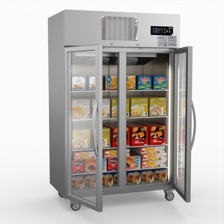 Double Door Display Freezer - Thermaster SUFG1000