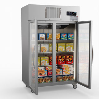 Double Door Display Freezer - Thermaster SUFG1000