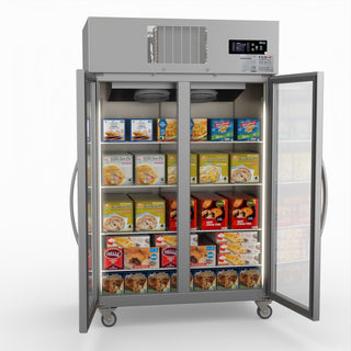 Double Door Display Freezer - Thermaster SUFG1000