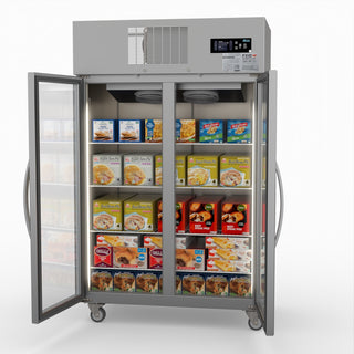 Double Door Display Freezer - Thermaster SUFG1000