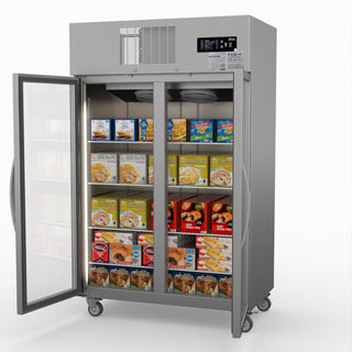 Double Door Display Freezer - Thermaster SUFG1000