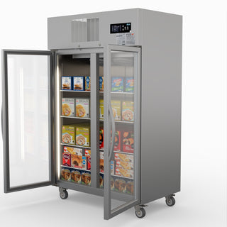 Double Door Display Freezer - Thermaster SUFG1000