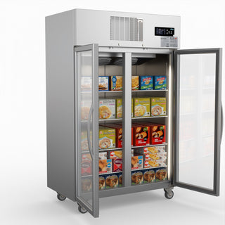 Double Door Display Freezer - Thermaster SUFG1000