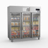 Thermaster Three Door Upright Display Freezer SUFG1500