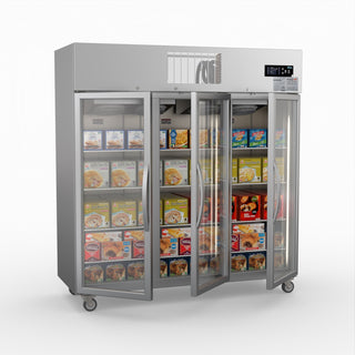 Three Door Upright Display Freezer - Thermaster SUFG1500