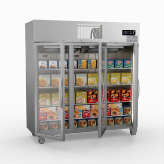 Three Door Upright Display Freezer - Thermaster SUFG1500