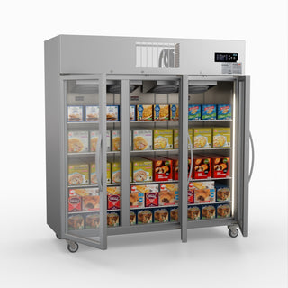 Three Door Upright Display Freezer - Thermaster SUFG1500