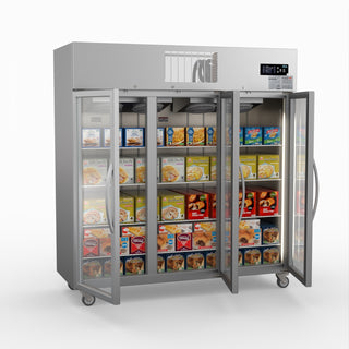 Three Door Upright Display Freezer - Thermaster SUFG1500