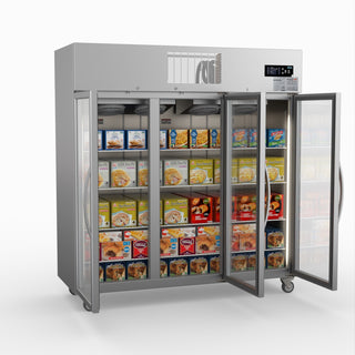 Three Door Upright Display Freezer - Thermaster SUFG1500