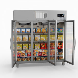 Three Door Upright Display Freezer - Thermaster SUFG1500