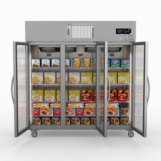 Three Door Upright Display Freezer - Thermaster SUFG1500