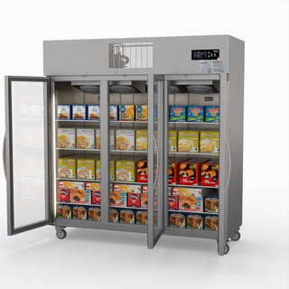 Three Door Upright Display Freezer - Thermaster SUFG1500