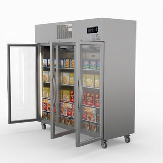 Three Door Upright Display Freezer - Thermaster SUFG1500