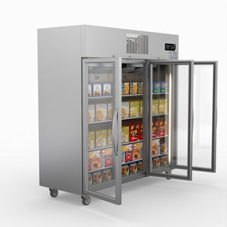 Three Door Upright Display Freezer - Thermaster SUFG1500