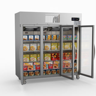 Three Door Upright Display Freezer - Thermaster SUFG1500