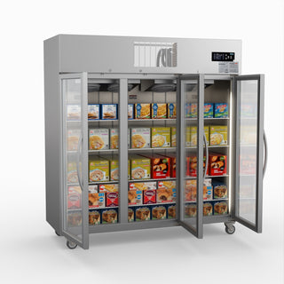 Three Door Upright Display Freezer - Thermaster SUFG1500