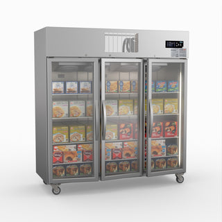 Three Door Upright Display Freezer - Thermaster SUFG1500