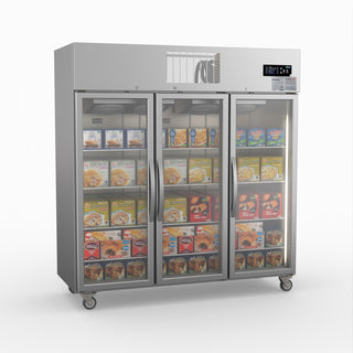 Three Door Upright Display Freezer - Thermaster SUFG1500