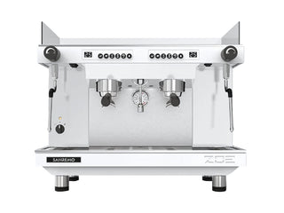San Remo Zoe Competition High Cup - 2 Group Commercial Espresso Machine - White