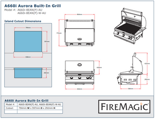 Fire Magic Grills Aurora A660i Built-In Grill