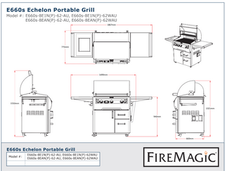 Fire Magic Grills Echelon E660s Portable Grill