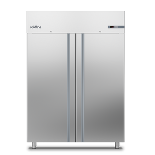 Coldline Double Door Upright Smart Cabinet Fridge 1400Lt - A140/2NE