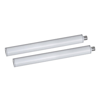 2 x Extension Mount Poles 300mm - Off-White- Heatstrip TM-THEAC-043