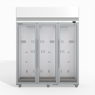 Skope TMF1500N-A Ice 3 Glass Door Upright Display or Storage Freezer 1396L - TMF1500N-Ice