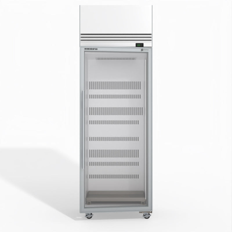 1 Glass Door Upright Display or Storage Freezer- Skope TMF650N-Ice