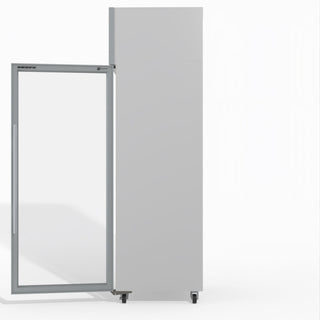 1 Glass Door Upright Display or Storage Freezer- Skope TMF650N-Ice