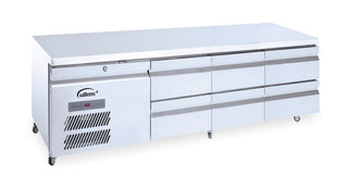 Williams Under Broiler Counter - Six Drawer Self Contained Lowline Refigerator HUBC6