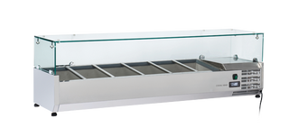 Anvil 1500 Glass Refrigerated Ingredient Well - VRX1500