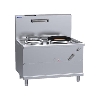 Luus 1 Air-Blast Burner & 1 LHS Pot Fo San Wok WV-1P1A-NG - Natural Gas