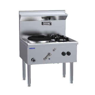 Luus Single Hole Two Burner Compact Waterless Wok WZ-1C2B-LPG - LPG